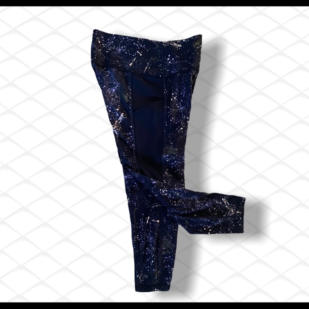 Gap Sculpt Fit Crop Length Compression Leggings blue Size petite medium